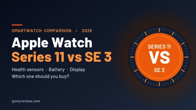 Apple Watch Series 11 vs SE 3 comparison