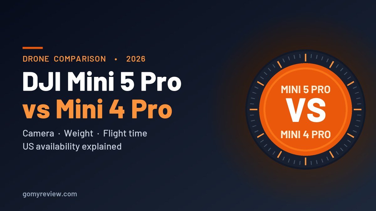DJI Mini 5 Pro vs Mini 4 Pro comparison