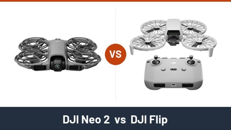 DJI Neo 2 vs DJI Flip comparison