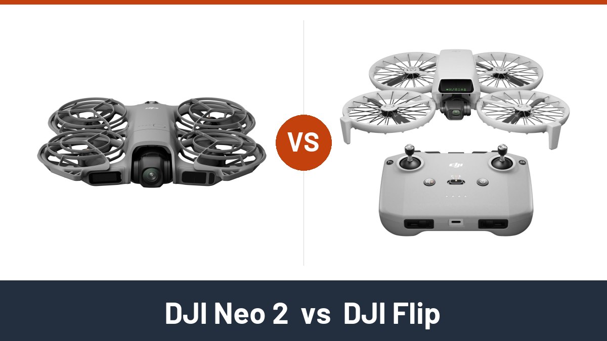 DJI Neo 2 vs DJI Flip comparison