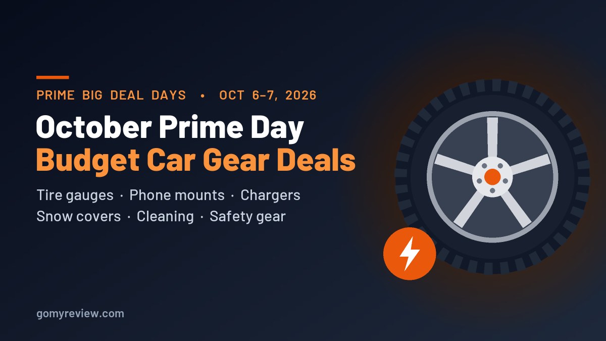 October Prime Day 2026 budget automotive deals