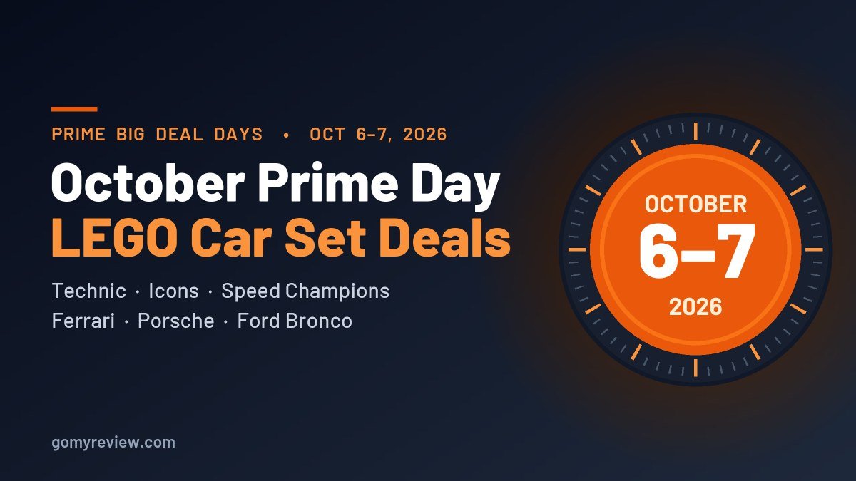 October Prime Day 2026 LEGO car set deals