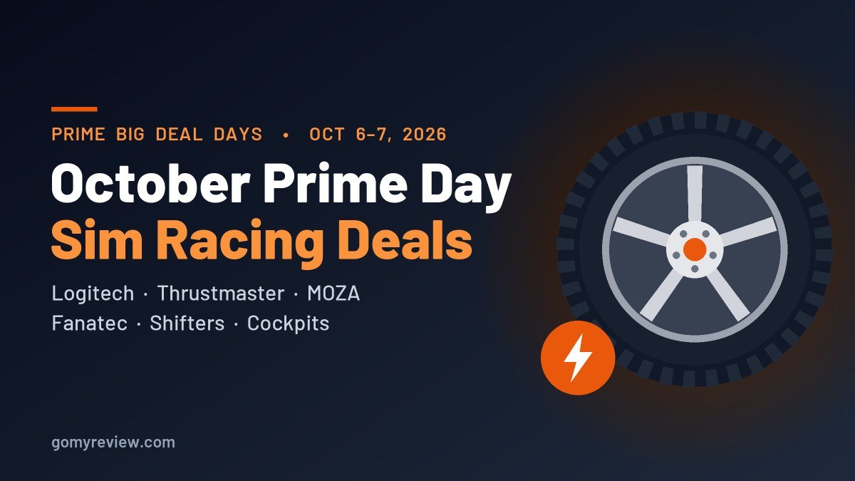October Prime Day 2026 sim racing deals