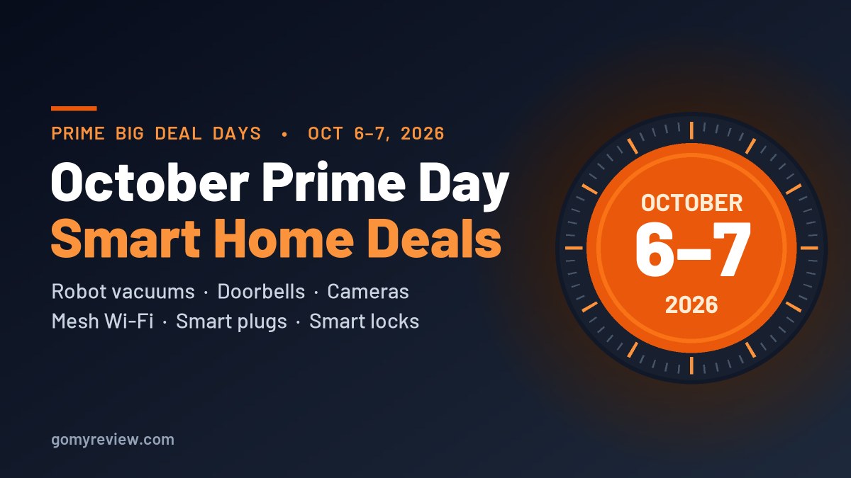 October Prime Day 2026 smart home deals