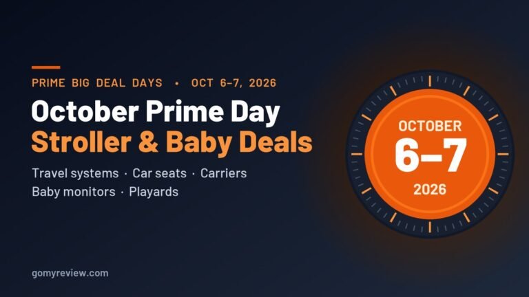 October Prime Day 2026 stroller and baby gear deals