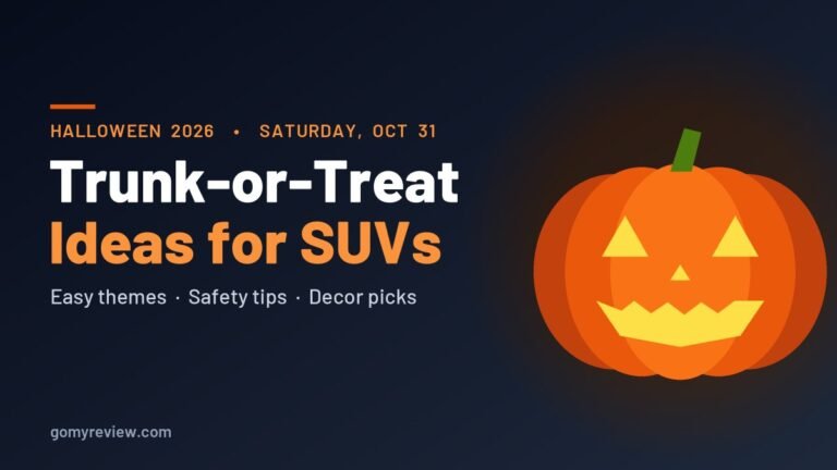 Trunk-or-treat ideas for SUVs 2026